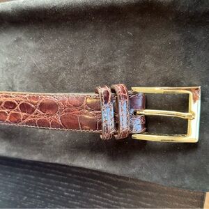 Men’s American Alligator Belt Size 32